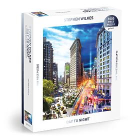 Galison Puzzle Flatiron Day to Night™ Stephen Wilkes 1000 kosov, Galison