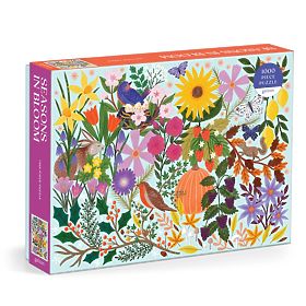 Galison Puzzle Letni časi v cvetju 1000 kosov