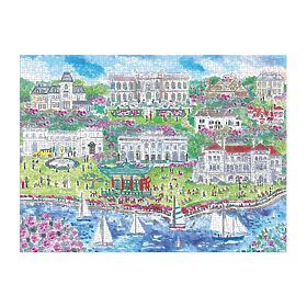 Galison Puzzle Michael Storrings Dvorec v Newportu 1000 kosov