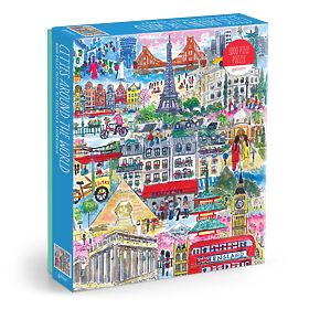 Galison Puzzle Svetovna mesta Michael Storrings 1000 kosov
