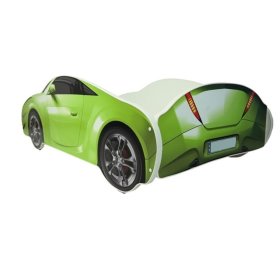 Avto postelja S-CAR - zelena, BabyBoo