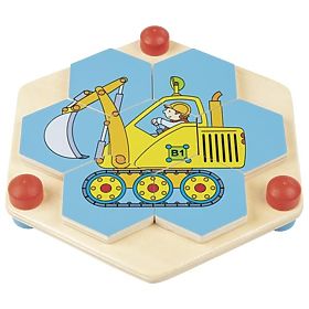 Goki heksagonalna sestavljanka vozila