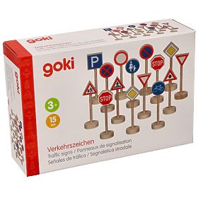 GOKI - lesene izobraževalne prometne znake
