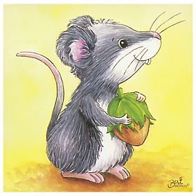 Goki Lesene kocke Mladiči 4 kosi