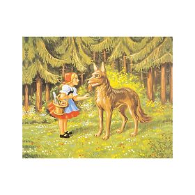 Goki Lesene kocke Pravljice 20 kos