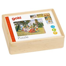 Goki Lesene kocke Pravljice 20 kos