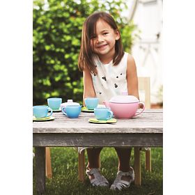 Green Toys Čajni set Pink 17 kos, Green Toys