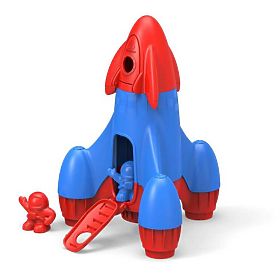 Green Toys Rdeča raketa