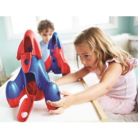 Green Toys Rdeča raketa