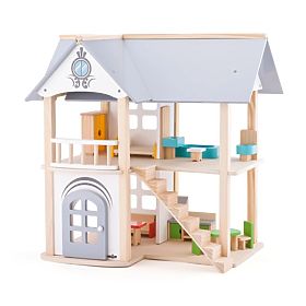 Hiška za punčke z pohištvom Villa Isabelle