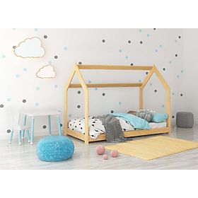 Postelja hiša Stela 160 x 80 cm - naravna, Magnat