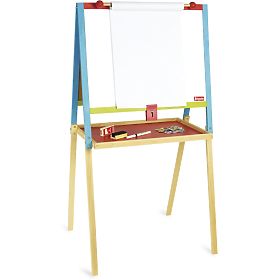 Jeujura Lesena večnamenska tabla 56x43 cm s priborom