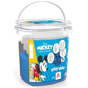 Kinetični pesek Mickey - moder + modelčki, Mickey Mouse