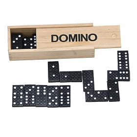 Klasični domino v leseni škatlici