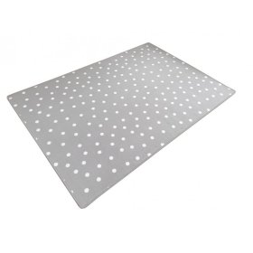 Otroška preproga Dots - siva, VOPI