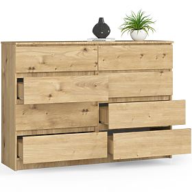 KOMODA K140 8SZ CLP HRAST ARTISAN