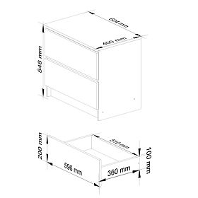 KOMODA K60 2SZ CLP PK BELA