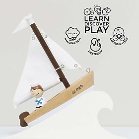 Le Toy Van Lesena jadrnica s kapitanom