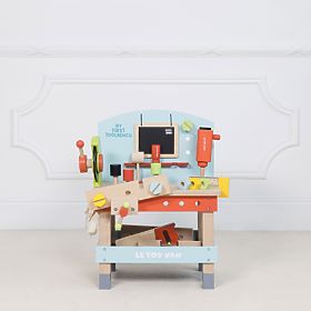 Le Toy Van Moja prva delovna miza z orodjem