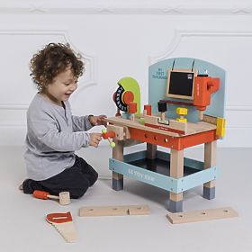 Le Toy Van Moja prva delovna miza z orodjem