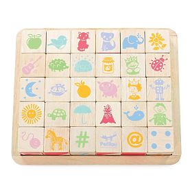 Le Toy Van Petilou Večnamenske kocke