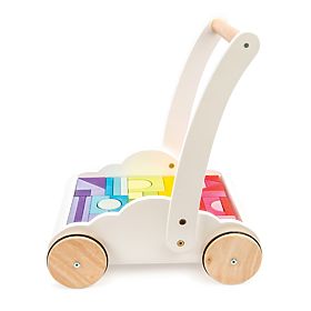 Le Toy Van Petilou Voziček z mavričnimi kockami