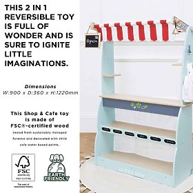 Le Toy Van Prodajni pult 2 v 1 Honeybake