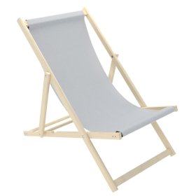 Stol za na plažo Shark - siv, Chill Outdoor