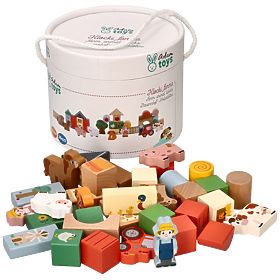 Lesene kocke - Pustolovščina na kmetiji