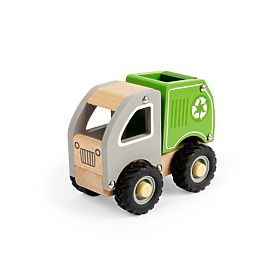 Leseni reciklažni tovornjak, Bigjigs Toys