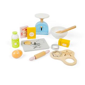Leseni set za peko piškotov, Bigjigs Toys