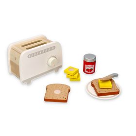 Leseni siv toaster igrača za otroke