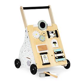 Leseni voziček za otroke ECOTOYS