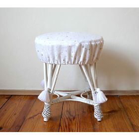 LILU Velik pleteni stolček