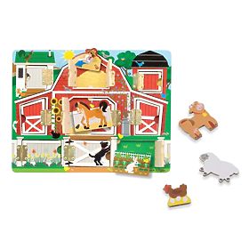 Melissa and Doug - Odpri in zapri - Uganka Skrivalnice