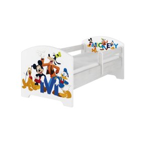 Otroška posteljica z oviro - Mikijevi prijatelji - norveški bor, BabyBoo, Mickey Mouse Clubhouse