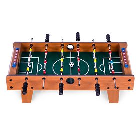 Mini namizni nogomet 69x35,5 cm leseni namizni nogomet ECOTOYS