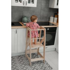 Montessori učni stolp Pola MINI 75 - naravno, Ourbaby