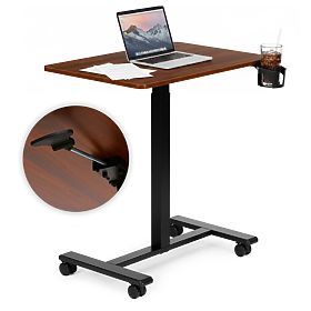 Mobilna nastavljiva miza 70x48 cm miza za prenosnik nastavljiva višina 71,5-112 cm ModernHome