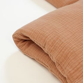 Mušelinsko posteljnino Ourbaby 135x100 + 40x60 cm - toffee, Ourbaby®