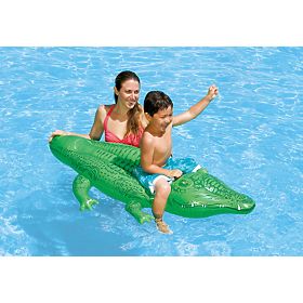 Napihljiva Aligator blazina za plavanje 168 cm INTEX 58546, INTEX