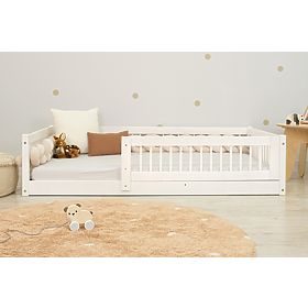 Nizka postelja za otroke Montessori Ourbaby Plus - bela, Ourbaby®