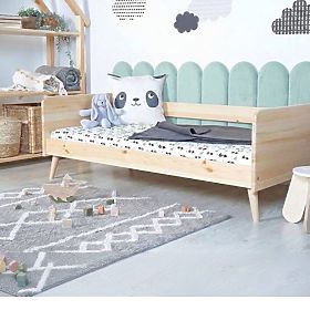 Oblazinjena plošča v obliki loka - mint, Ourbaby®