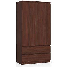 OMARA S 90 cm 2 VRATI 2 PREDALA PK WENGE