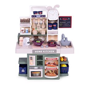 Otroška kuhinja zvoki LED generator pare 35 dodatkov