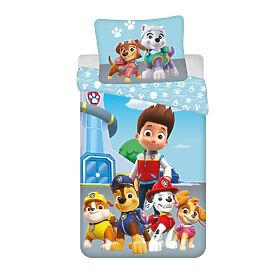 Otroška posteljnina Tačke na patrulji 140x200 cm + 70x90 cm, Jerry Fabrics, Paw Patrol