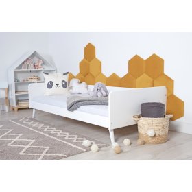 Oblazinjena plošča Hexagon - med