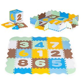 Pena izobraževalna podloga ograja puzzle podlaga za otroke