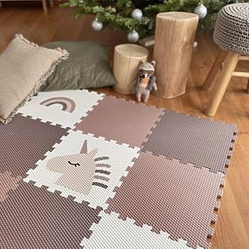 Pena sestavljanka 9 delov - samorog in mavrica, VYLEN