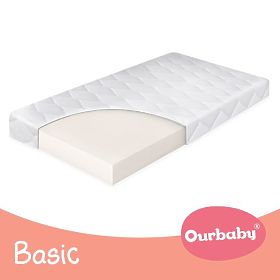 Pena vzmetnica Ourbaby Basic - 200x120 cm